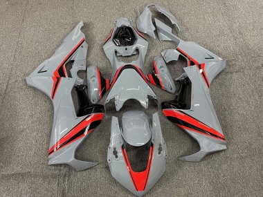 Nardo with Red Stripes - 2017-2023 Honda CBR1000RR