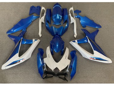 OEM Style Blue and White - 2008-2010 Suzuki GSXR 600-750