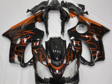 Orange Flame - 2004-2007 Honda CBR600 F4i