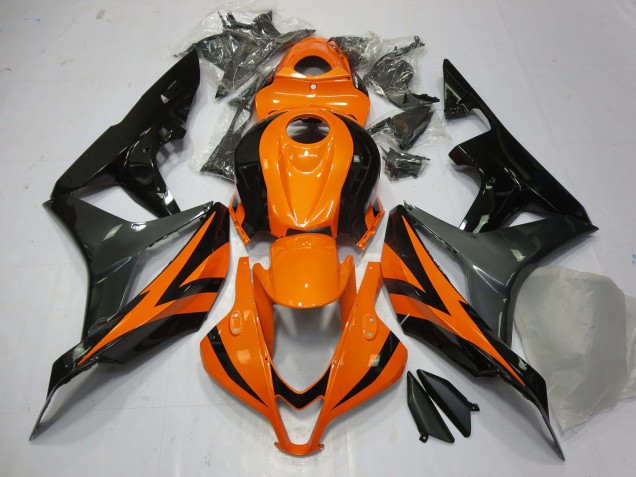 Orange Grey and Black - 2007-2008 Honda CBR600RR Orange Grey and Black - 2007-2008 Honda CBR600RR