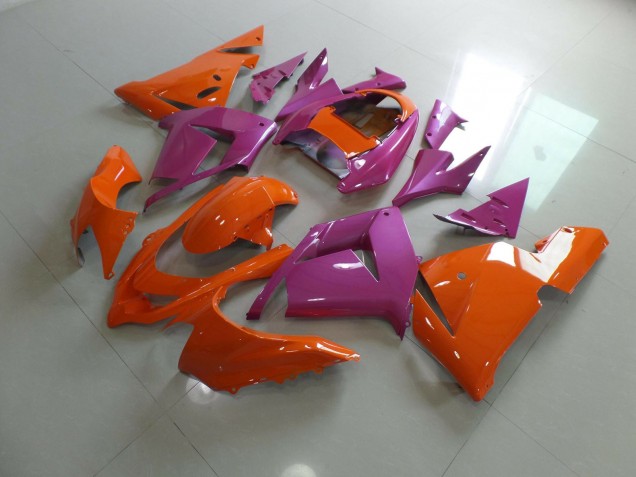 Orange Pink - 2004-2005 Kawasaki ZX10R Orange Pink - 2004-2005 Kawasaki ZX10R