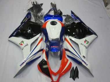 Orange and Blue - 2009-2012 Honda CBR600RR