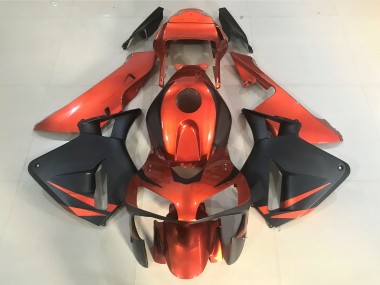 Orange and Matte Black - 2003-2004 Honda CBR600RR