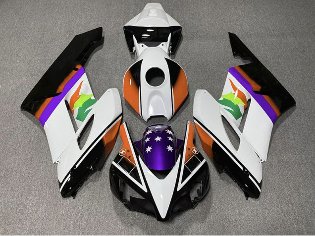 Orange and Purple Flag - 2004-2005 Honda CBR1000RR Orange and Purple Flag - 2004-2005 Honda CBR1000RR