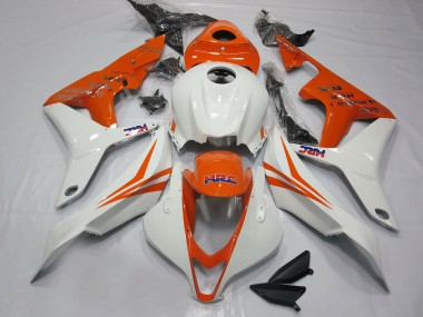 Orange and White HRC- CBR600RR 07-08 - 2007-2008 Honda CBR600RR