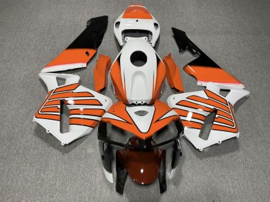 Orange and White Wings - 2005-2006 Honda CBR600RR
