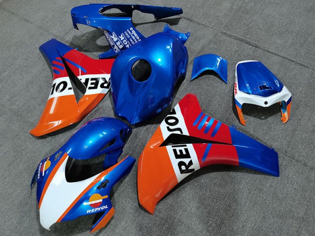 Pearl Blue Repsol Style - 2008-2011 Honda CBR1000RR Pearl Blue Repsol Style - 2008-2011 Honda CBR1000RR