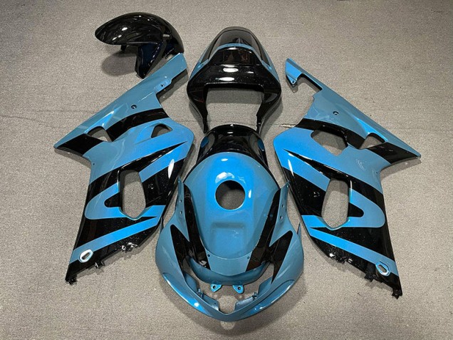 Pearl Light Blue and Black - 2001-2003 Suzuki GSXR 600-750 Pearl Light Blue and Black - 2001-2003 Suzuki GSXR 600-750