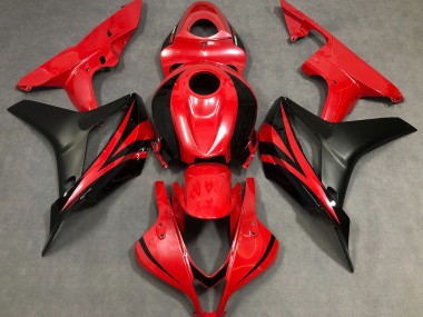 Pearl Red & Black - 2007-2008 Honda CBR600RR
