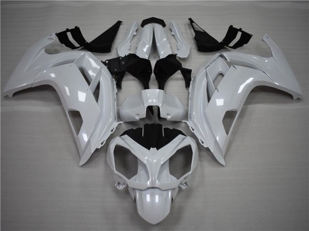 Pearl White - 2012-2016 Kawasaki Ninja 650R Pearl White - 2012-2016 Kawasaki Ninja 650R