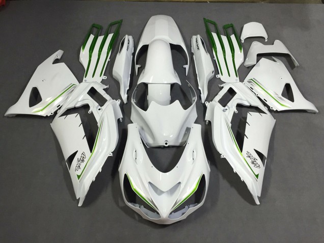 Pearl White Custom - 2012-2021 Kawasaki ZX14R Pearl White Custom - 2012-2021 Kawasaki ZX14R