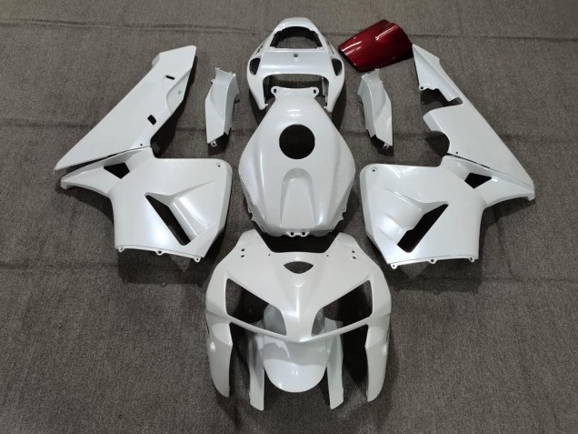 Pearl White - 2005-2006 Honda CBR600RR Pearl White - 2005-2006 Honda CBR600RR