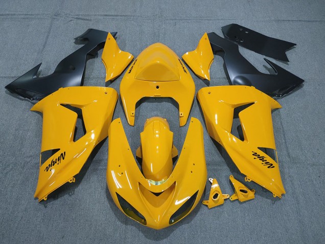 Pearl Yellow - 2006-2007 Kawasaki ZX10R Pearl Yellow - 2006-2007 Kawasaki ZX10R