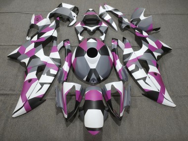 Pink Camo Plain - 2008-2016 Yamaha R6
