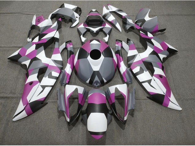 Pink Camo Plain - 2008-2016 Yamaha R6 Pink Camo Plain - 2008-2016 Yamaha R6