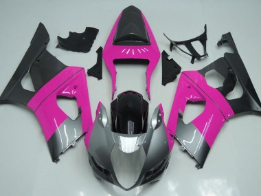 Pink Silver and Black - 2003-2004 Suzuki GSXR 1000