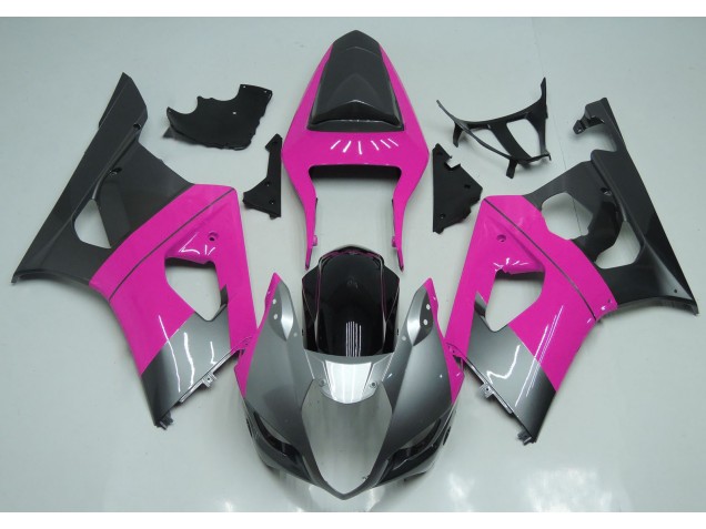 Pink Silver and Black - 2003-2004 Suzuki GSXR 1000 Pink Silver and Black - 2003-2004 Suzuki GSXR 1000