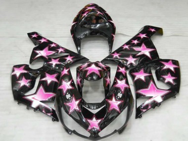 Pink Star - 2005-2006 Kawasaki ZX6R