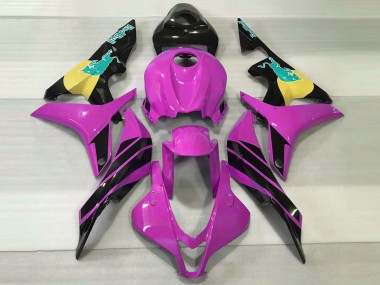 Pink & Teal Bull - 2007-2008 Honda CBR600RR
