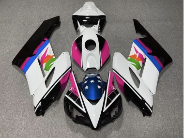 Pink and Blue Flag - 2004-2005 Honda CBR1000RR