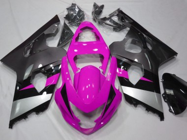 Pink and Silver - 2004-2005 Suzuki GSXR 600-750