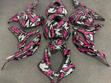 Pink and Silver Camo - 2009-2012 Honda CBR600RR