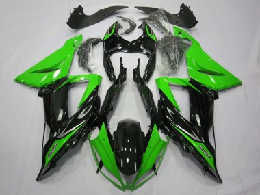 Plain Gloss Black Green - 2013-2018 Kawasaki ZX6R