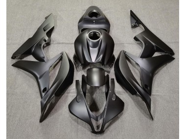 Plain Matte Black - 2007-2008 Honda CBR600RR