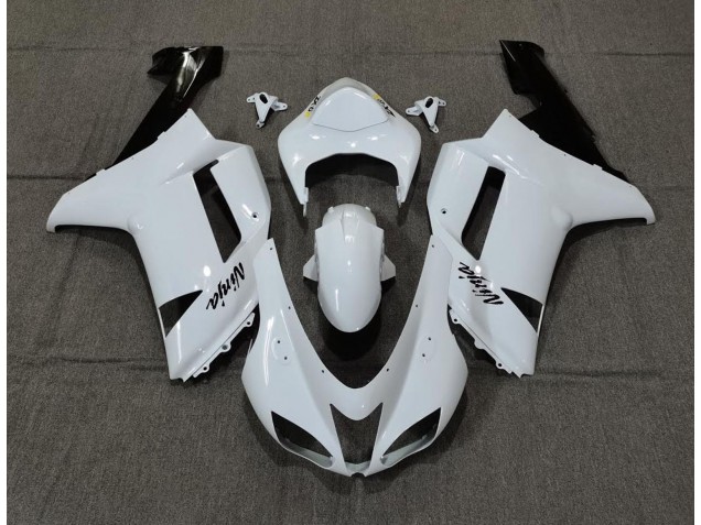 Plain White Gloss - 2007-2008 Kawasaki ZX6R