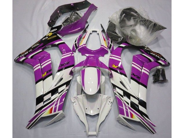 Purple Black and White - 2011-2015 Kawasaki ZX10R Purple Black and White - 2011-2015 Kawasaki ZX10R