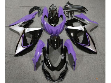Purple Silver and Black - 2009-2016 Suzuki GSXR 1000