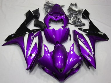 Purple White and Black - 2007-2008 Yamaha R1