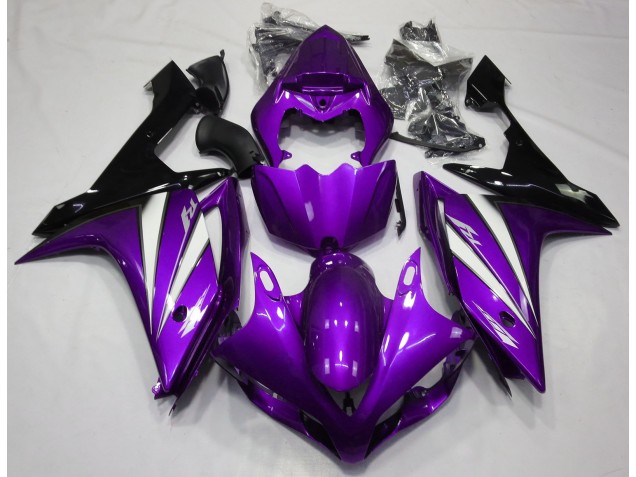 Purple White and Black - 2007-2008 Yamaha R1 Purple White and Black - 2007-2008 Yamaha R1