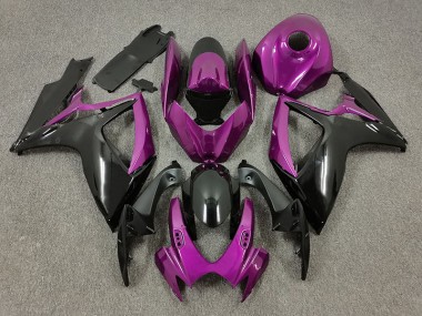Purple and Black - 2006-2007 Suzuki GSXR 600-750
