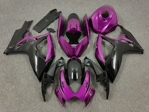 Purple and Black - 2006-2007 Suzuki GSXR 600-750 Purple and Black - 2006-2007 Suzuki GSXR 600-750