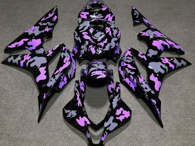 Purple and Grey Camouflage - 2007-2008 Honda CBR600RR