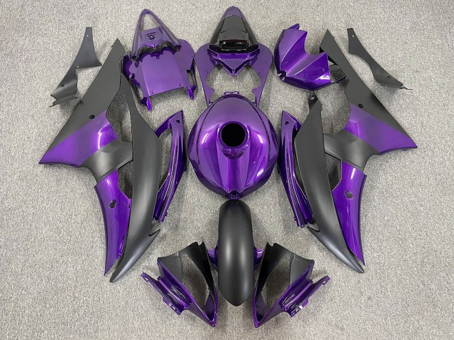 Purple and Matte Black - 2008-2016 Yamaha R6 Purple and Matte Black - 2008-2016 Yamaha R6
