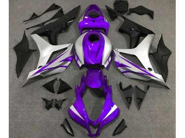 Purple and Silver OEM Style - 2007-2008 Honda CBR600RR