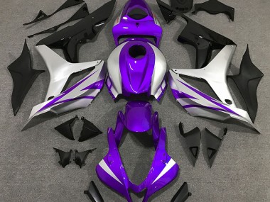 Purple and Silver OEM Style - 2007-2008 Honda CBR600RR