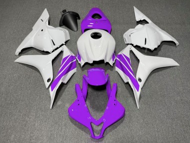 Purple and White Side Stripe - 2009-2012 Honda CBR600RR