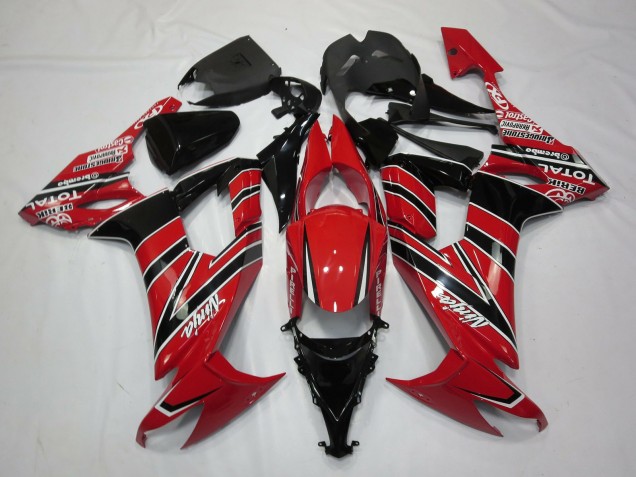 Red Black - 2008-2010 Kawasaki ZX10R Red Black - 2008-2010 Kawasaki ZX10R