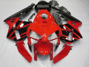Red & Black OEM Style - 2003-2004 Honda CBR600RR