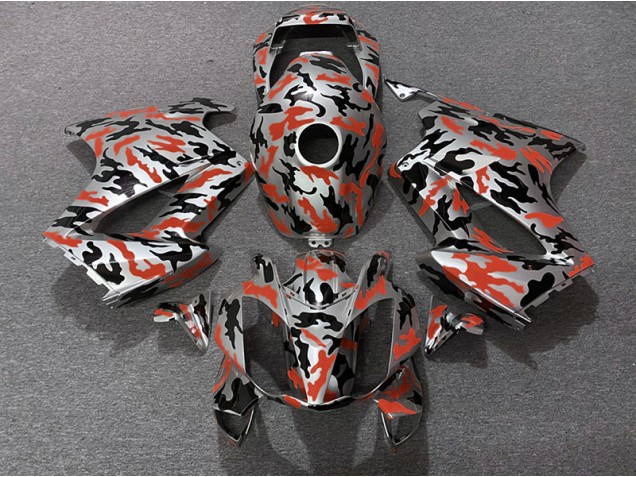 Red Camo - 2002-2012 Honda VFR800 Red Camo - 2002-2012 Honda VFR800