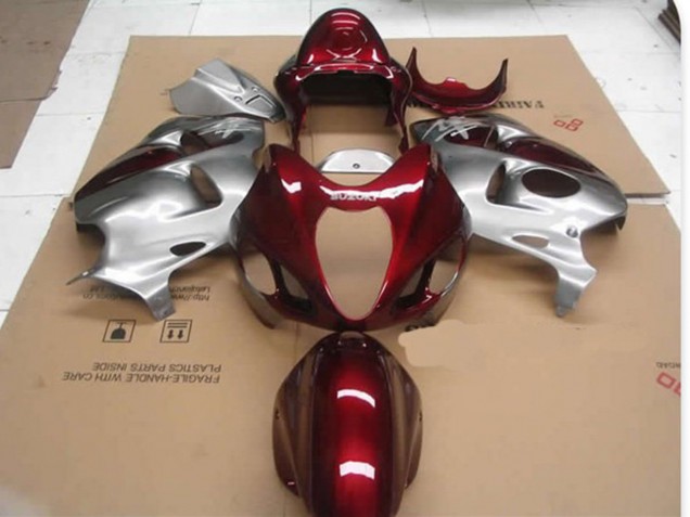 Red D Silver - 1997-2007 Suzuki GSXR 1300 Hayabusa Red D Silver - 1997-2007 Suzuki GSXR 1300 Hayabusa