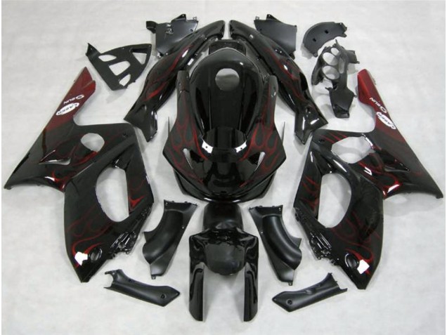 Red Flame - 1998-2007 Yamaha YZF600 Red Flame - 1998-2007 Yamaha YZF600
