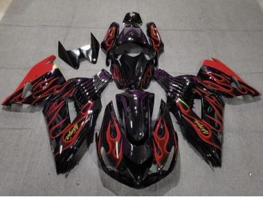 Red Flame - 2006-2011 Kawasaki ZX14R