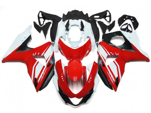 Red Gloss with Black Style - 2009-2016 Suzuki GSXR 1000