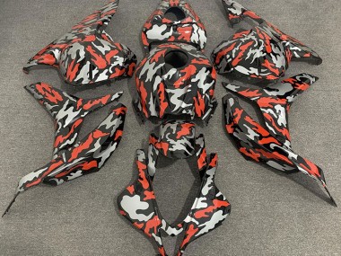 Red Grey Camo - 2009-2012 Honda CBR600RR