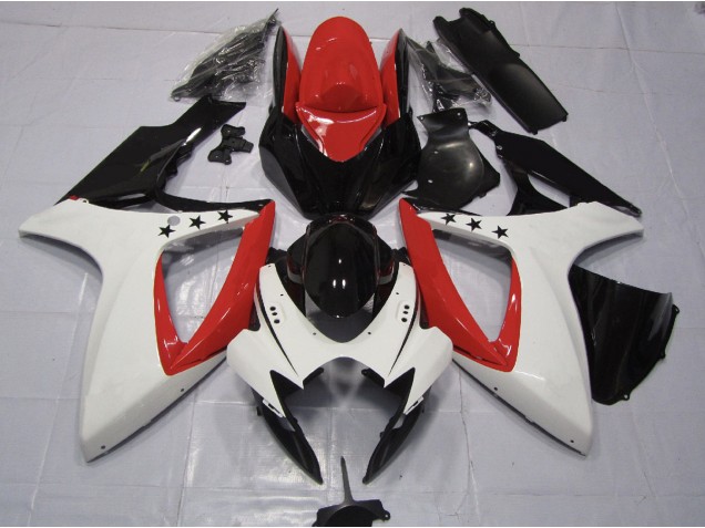 Red Star - 2006-2007 Suzuki GSXR 600-750 Red Star - 2006-2007 Suzuki GSXR 600-750