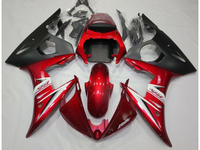 Red & White - 2003-2004 Yamaha R6 Red & White - 2003-2004 Yamaha R6
